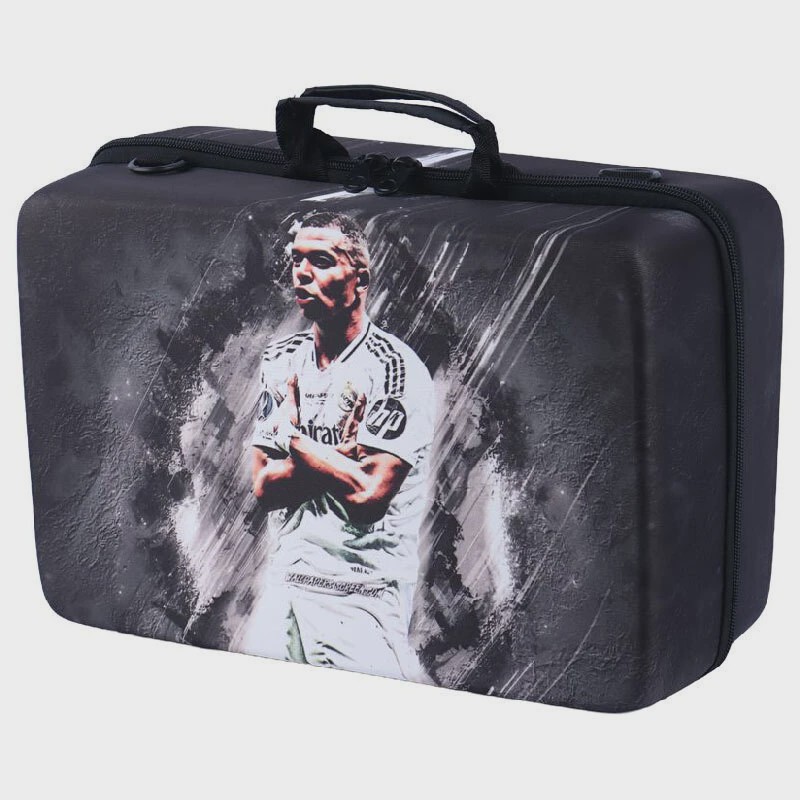 کیف کنسول بازی PS5 Slim طرح Mbappe