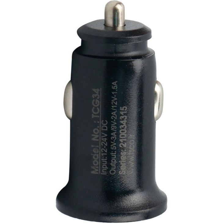 شارژر فندکی تسکو مدل TCG34 ظرفیت 18 وات