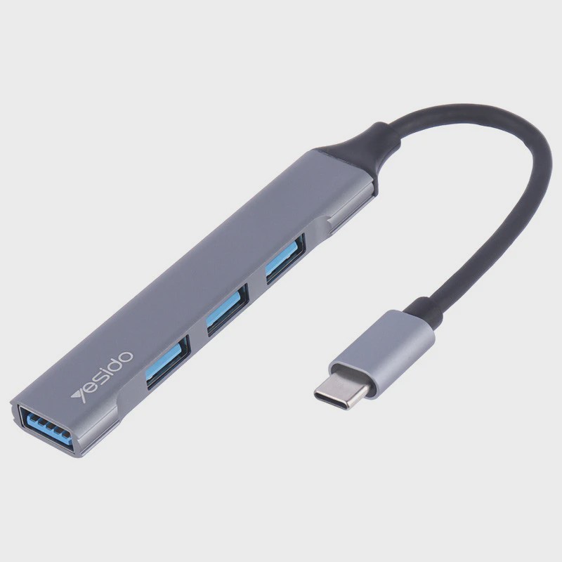 هاب 4 پورت Type-C یسیدو HB17