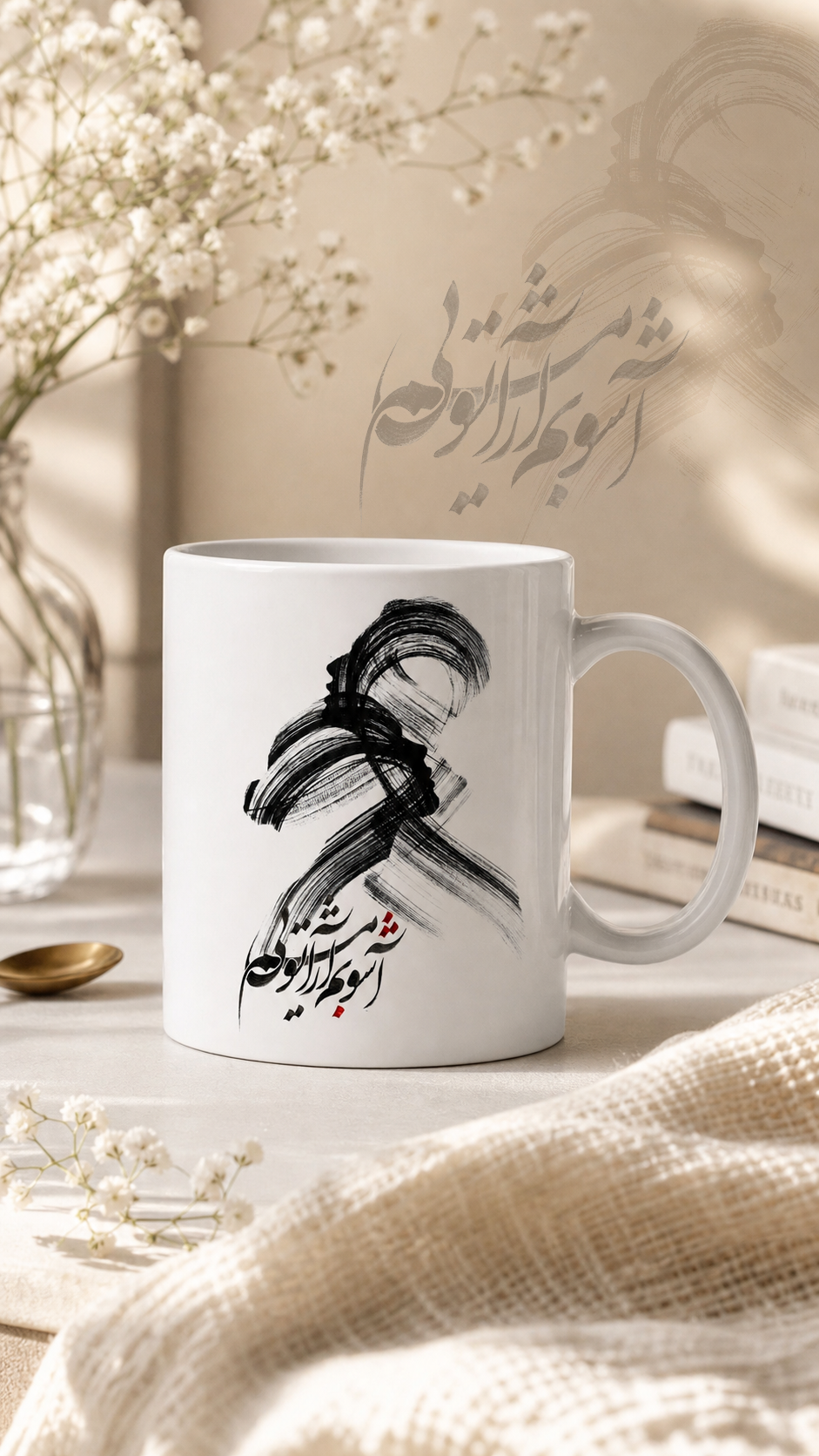 ماگ طرح آشوب و آرامش مدل MD183