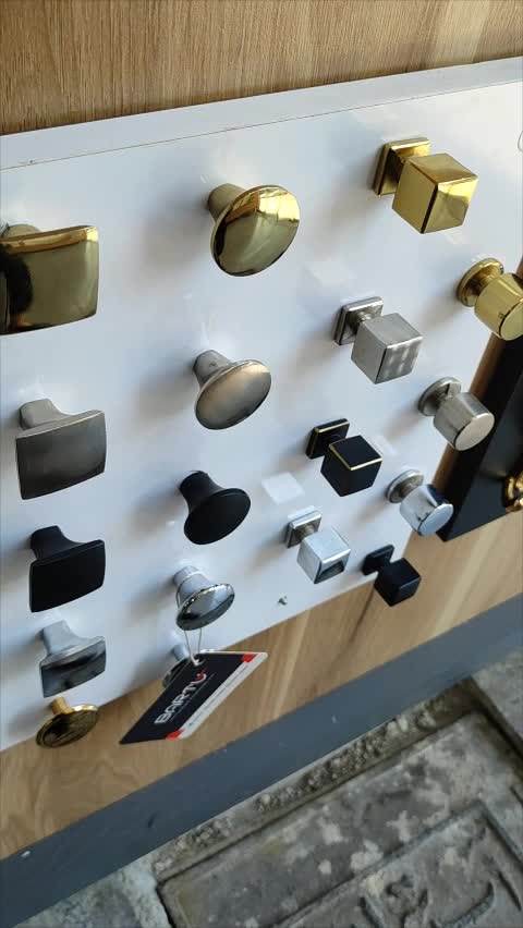 دستگیره تک پیچ کد B221 گرد دکمه ای