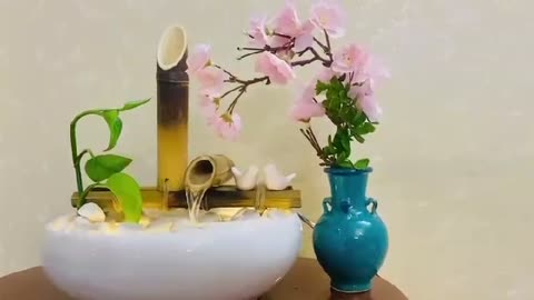 آبنما دکوری بامبو مدل نیلو