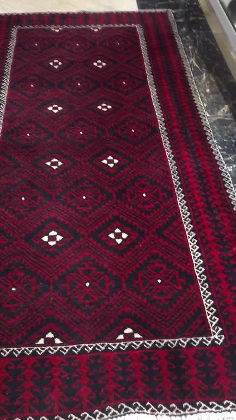 فرش دستباف کناره سیستان ذات قدیم