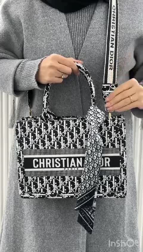 کیف دیور Large Dior Book Tote 368