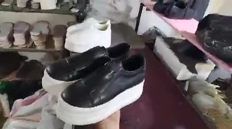 ونس لژدار مشکی و سفید زنانه دخترانه کفش کتونی اسپرت اسپورت طبی شیک لژ دار زیپدار راحت راحتی سبک چرم ورزشی رانینگ هشتاشش