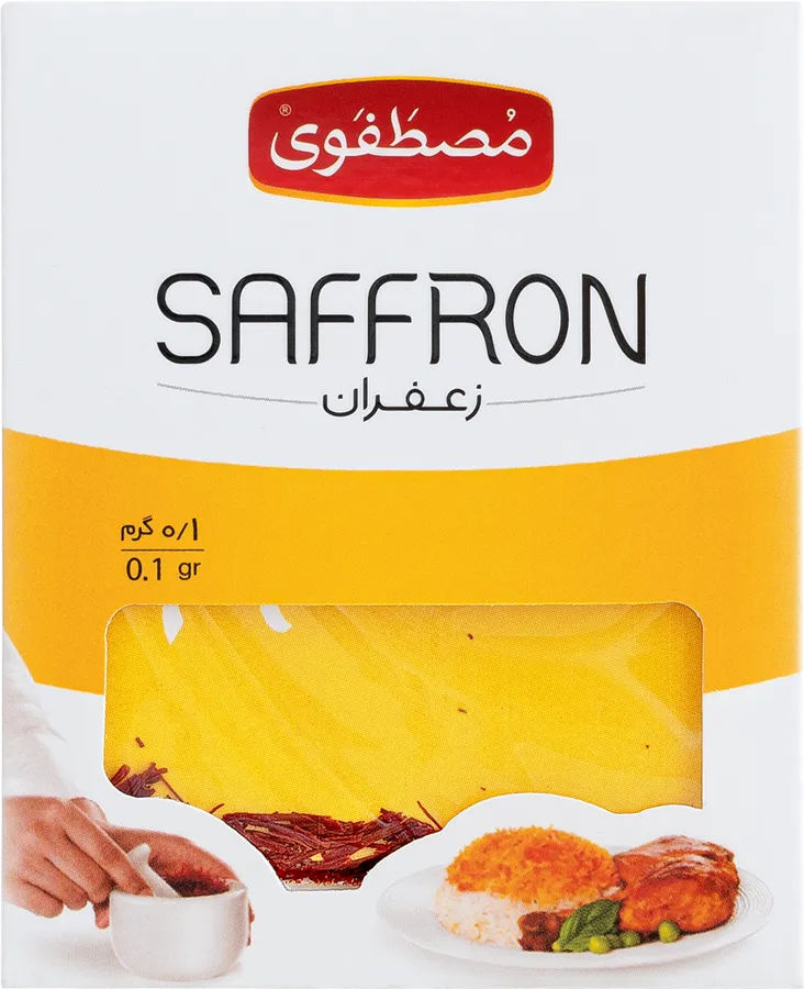 زعفران پاکت 0.1 گرم
