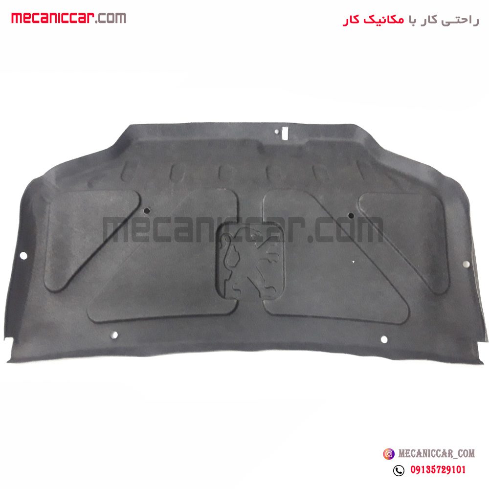 موکت (نمدی) پشت درب صندوق عقب پژو پارس