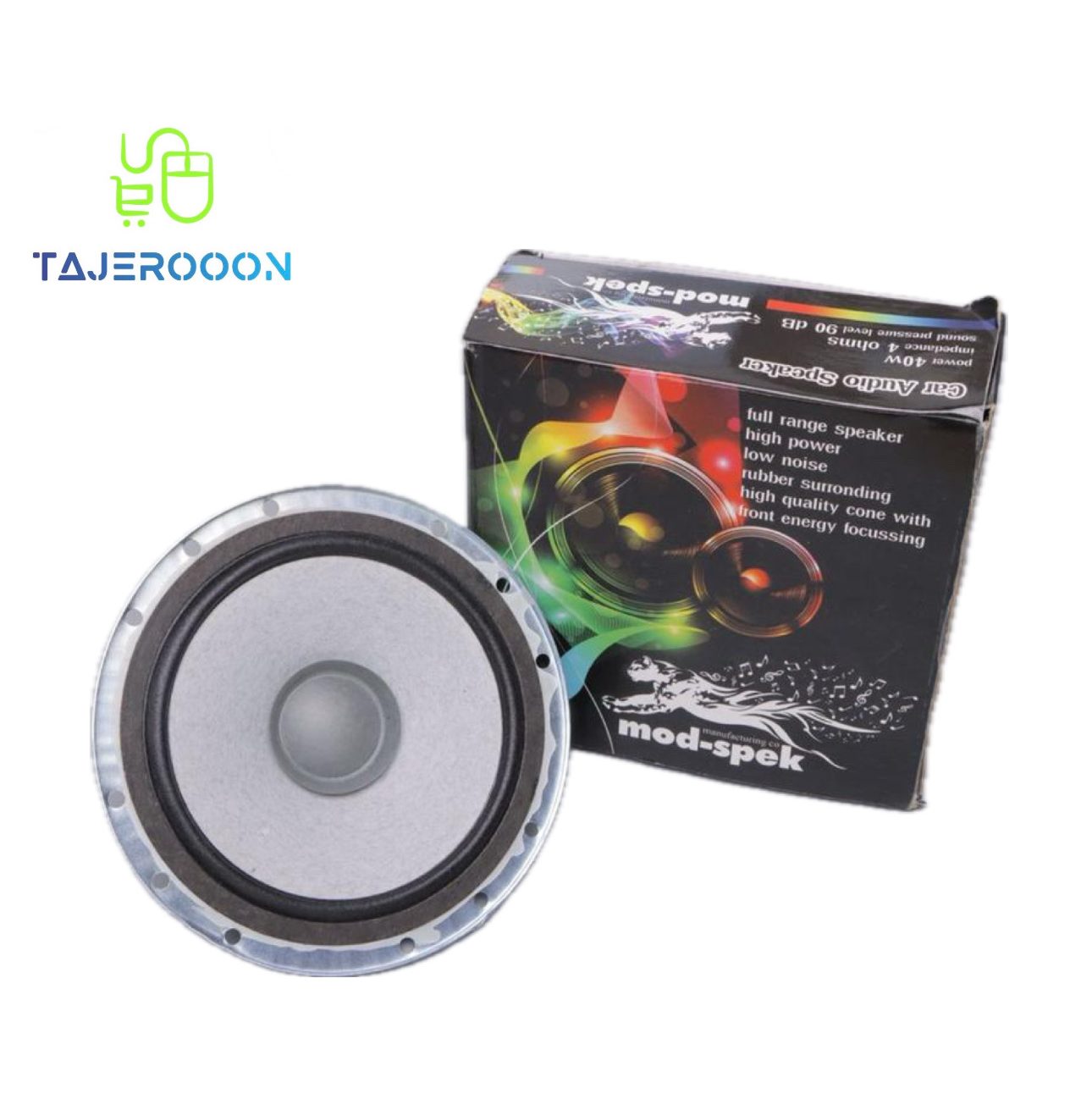 بلندگو 6 اینچ پژو Mod-Spek فابریک 1عددی