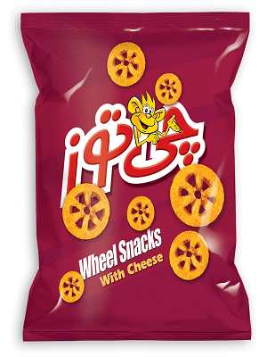 اسنک چرخی چی توز وزن 85 گرمی