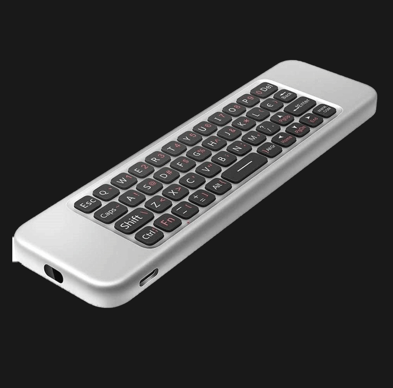 گجت ریموت کنترل با کیبورد و میکروفون مدل W3