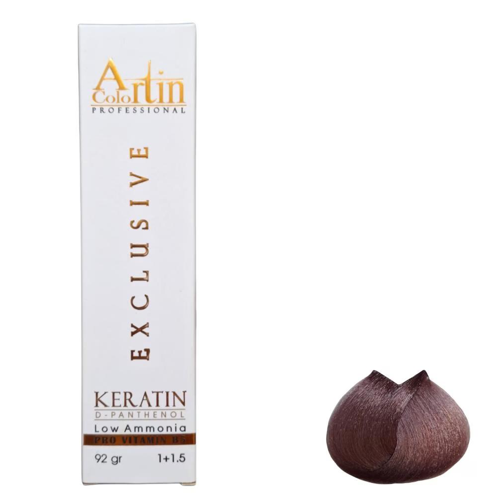 رنگ مو آرتین شماره 6.9 حجم 100 میلی لیتر رنگ بلوند مرواریدی خاکستری تیره