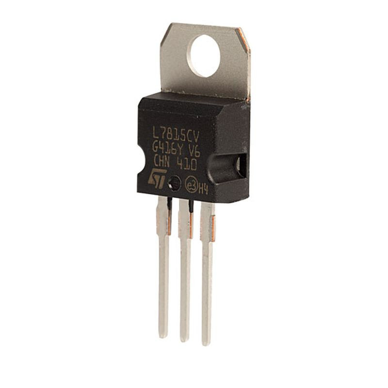 رگولاتور ولتاژ کد L7815 بسته 4 عددی ارسال پس کرایه 