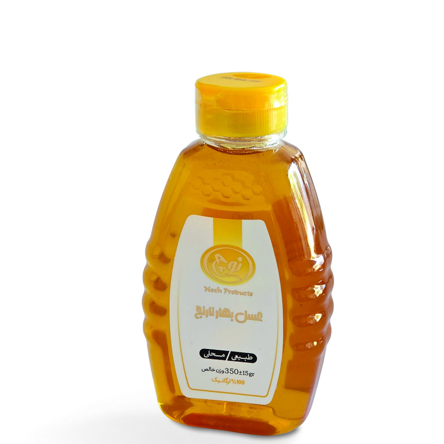 عسل بهارنارنج نوچ پمپی 350 گرمی