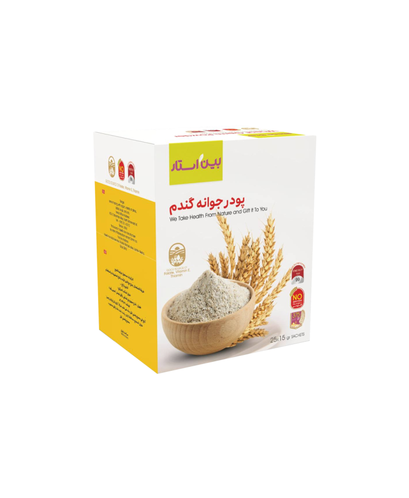 پودر جوانه گندم بین استار 375 گرم
