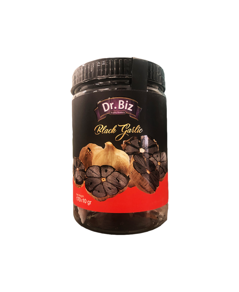 سیر سیاه فرآوری شده طبیعی دکتر بیز 170 گرم