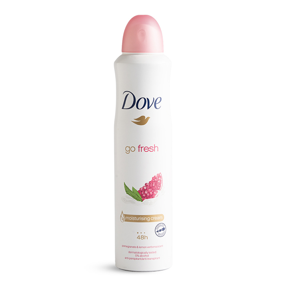 اسپری ضد تعریق زنانه Go fresh رایحه انار و لیمو داو Dove