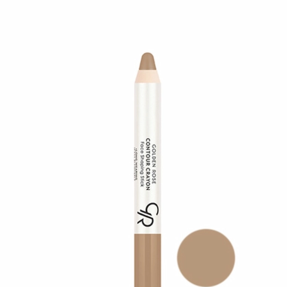 کانتور مدادی گلدن رز Contour Crayon شماره 22 Deep Brown وزن 4 گرم