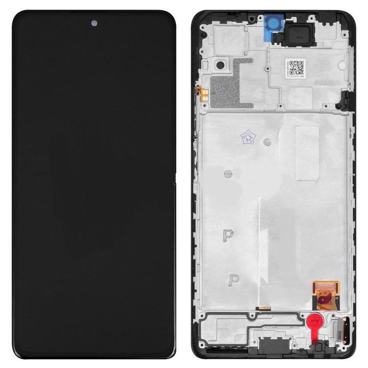 تاچ ال سی دی شیائومی REDMI NOTE 10 PRO 4G-MAX اولد با فریم | LCD XIAOMI REDMI NOTE 10 PRO 4G-MAX OLED WITH FRAME