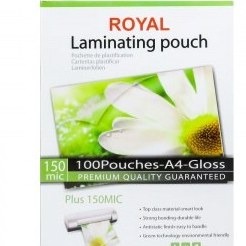 طلق پرس 150 میکرون A4 - برند Royal
