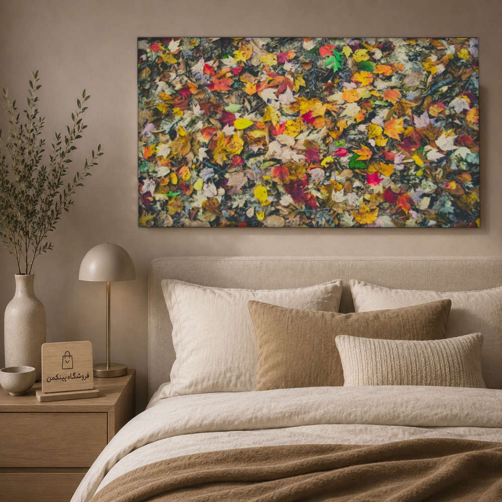 تابلو شاسی پینکمن طرح اوکالیپتوس پاییز - Eucalyptus Autumn کد Jm34