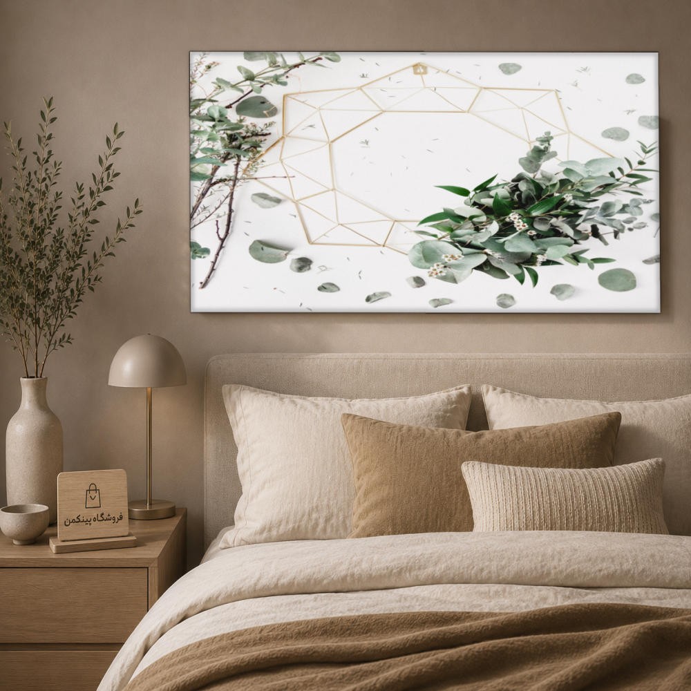 تابلو شاسی پینکمن طرح اوکالیپتوس پاییز - Eucalyptus Autumn کد Jm41