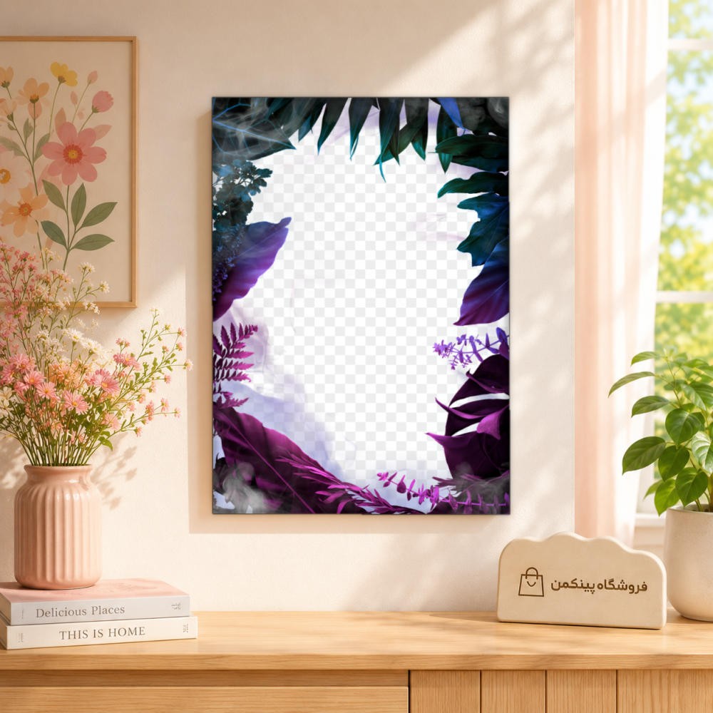 تابلو شاسی پینکمن طرح استوایی نئون - Tropical Neon کد Jm 11