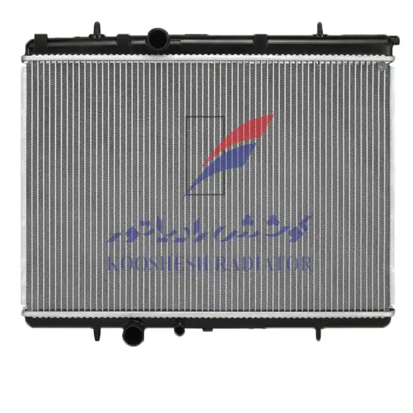 رادیاتور اب پژو 206 رانا 207 لوله 26 کوشش رادیاتور اصل 4101160017 پس کرایه
