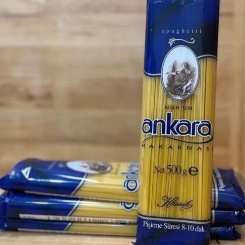 ماکارونی رشته ای آنکارا (کلاسیک) وزن 500 گرم بسته 4 عددی