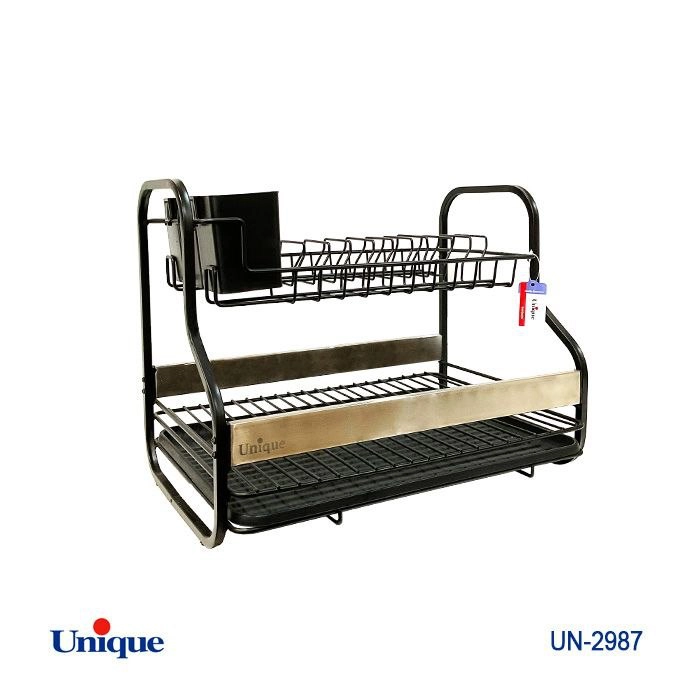 جا ظرفی دو طبقه یونیک Unique جلو استیل کد UN-2987 (پس کرایه)