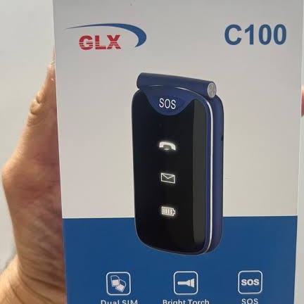 گوشی موبایل جی ال ایکس مدل C100 دو سیم کارت تاشو