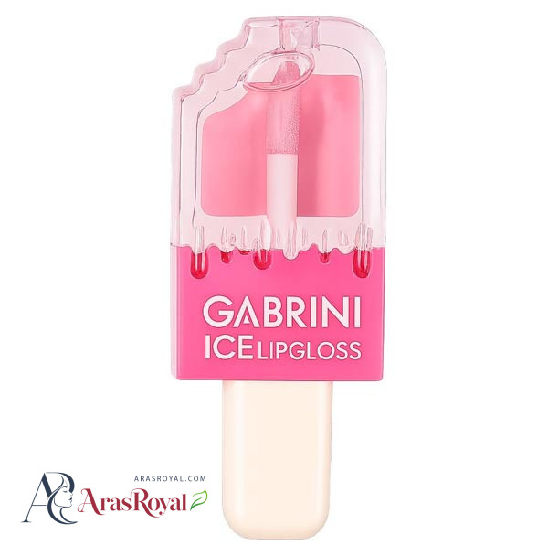 لیپ گلاس یخی گابرینی GABRINI شماره 01 رنگ Strawberry