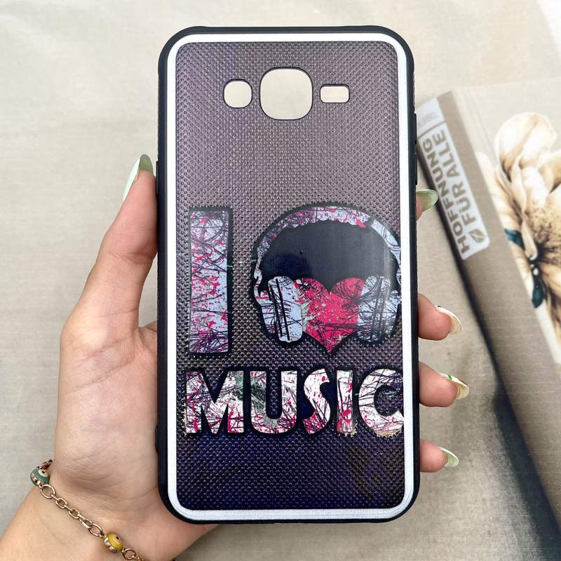 قاب گوشی Galaxy J7 2015 (J700) سامسونگ Fancy Art دور سیلیکونی Slim طرح فانتزی کد 845577
