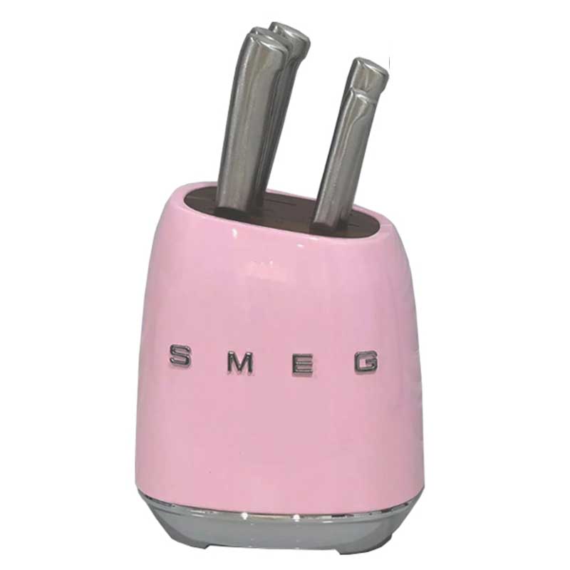 سرویس چاقو 7 پارچه اسمگ مدل SMEG KBSF01PK