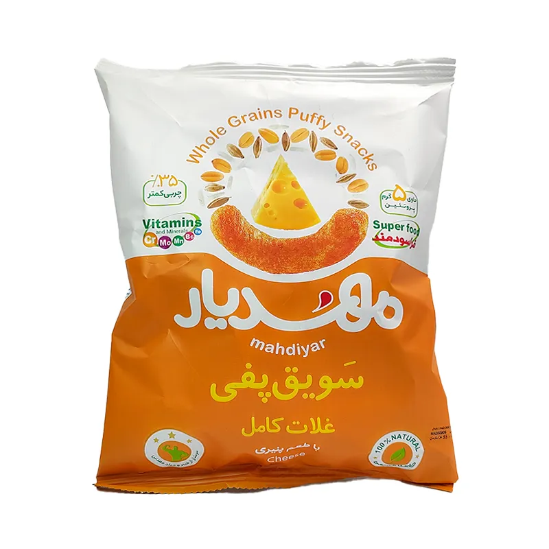 سویق پوفی غلات پنیری مهدیار
