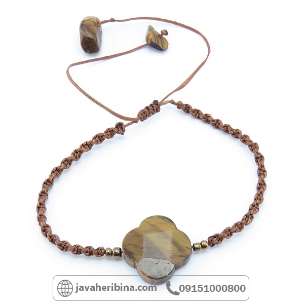 دستبند چشم ببر زیبا و خاص کد34291