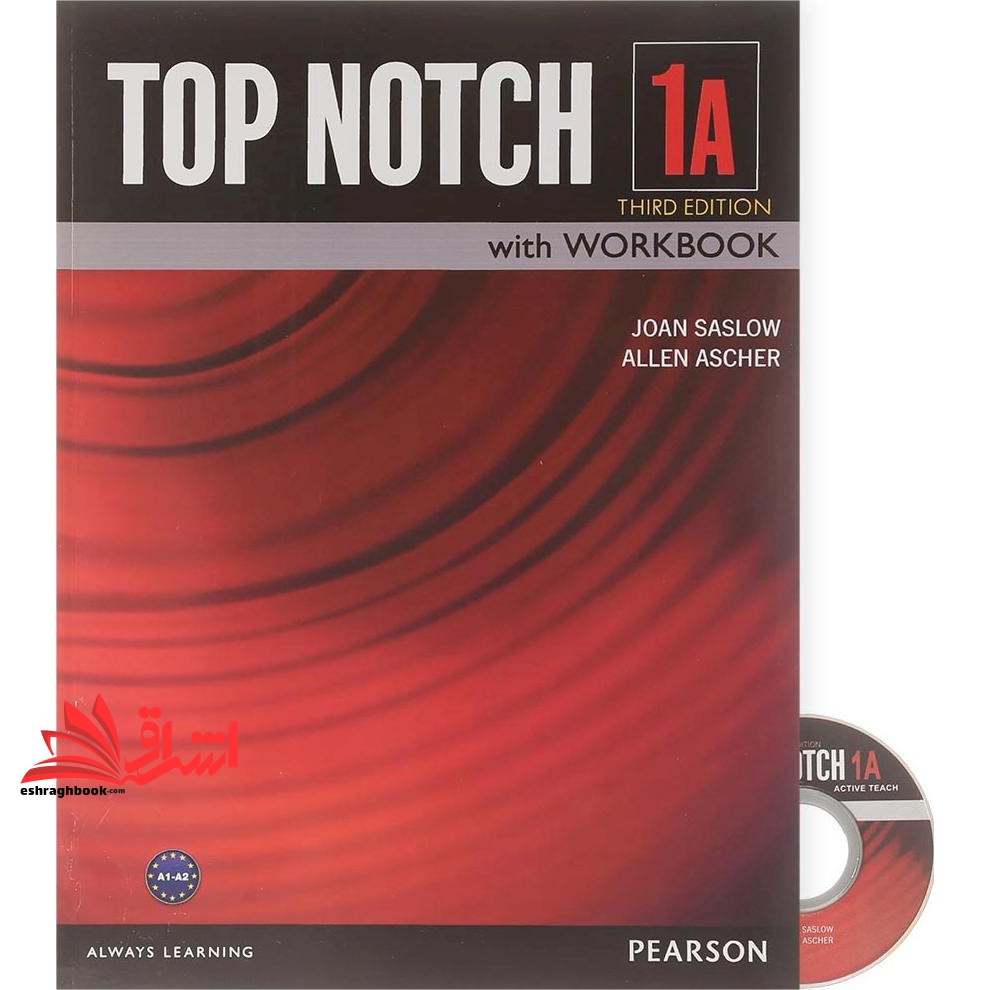 کتاب Top Notch 1A SB+WB Third Edition * نام درس دانشگاه پیام نور : گفت و شنود 1 (رهنما)