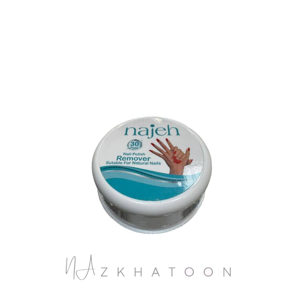 پد لاک پاککن 30 عددی ناژه | Najeh Nail Polish Remover Pads 30pcs