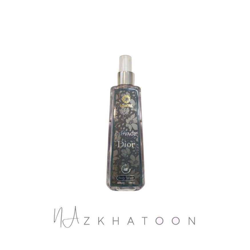 بادی اسپلش مردانه مانتره رایحه ساواژ دیور | MANTRE Body Splash Sauvage Dior