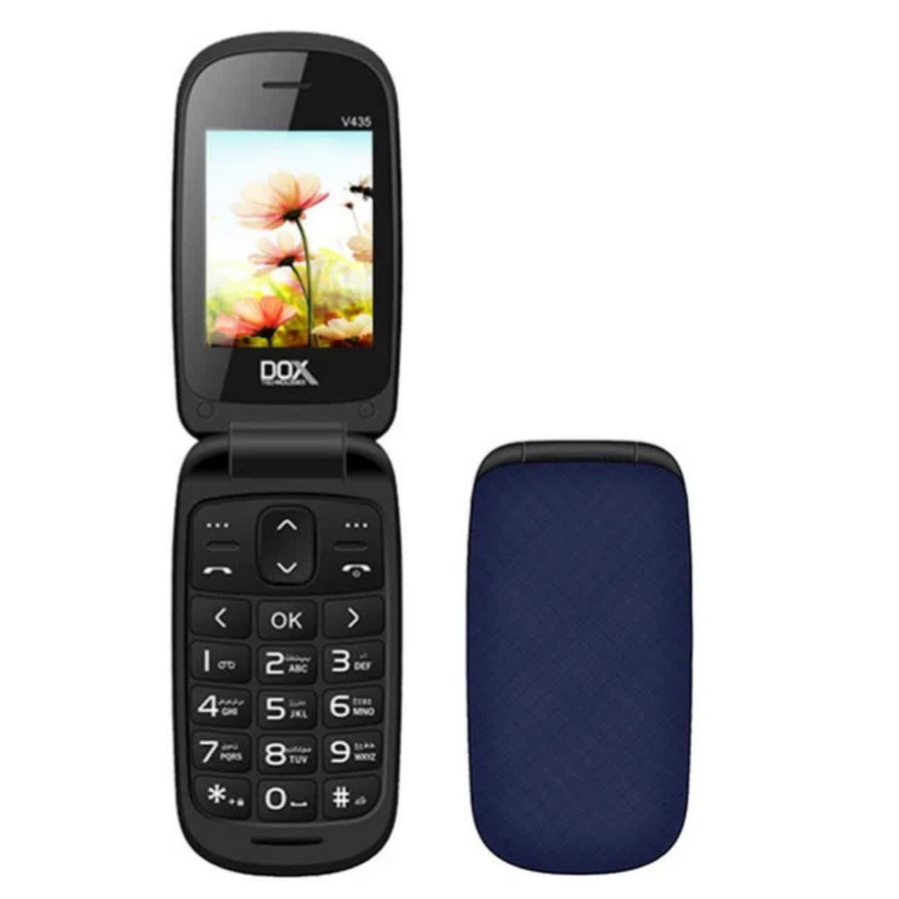 گوشی داکس V435 رم 64MB حافظه 64MB پارت نامبر اصلی 64 64