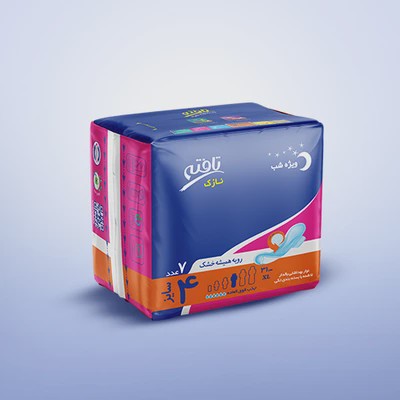 نوار بهداشتی تافته سایز 4 شب نازکxl