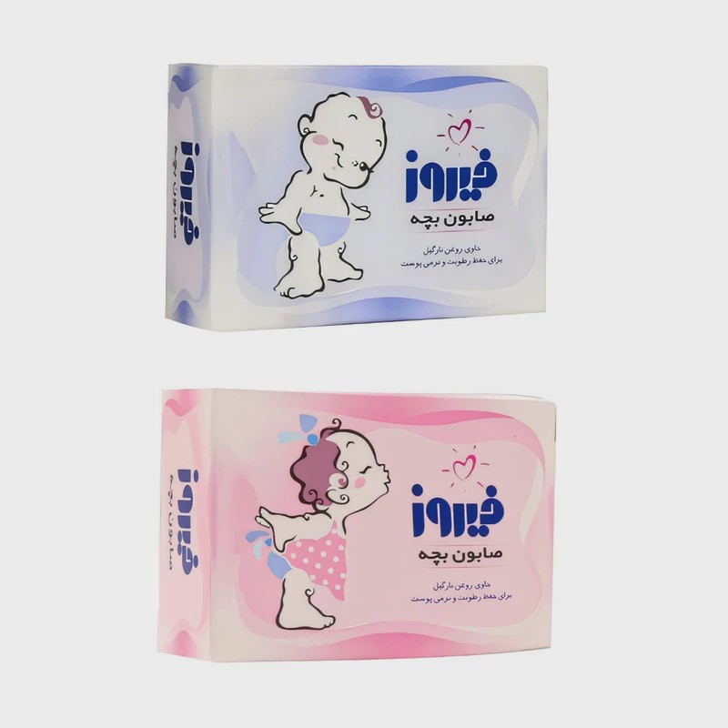 صابون بچه کلاسیک فیروز 100 گرمی