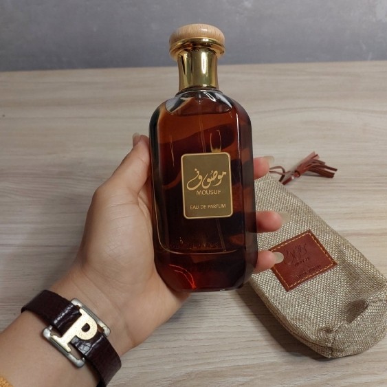 عطر ادکلن موصوف قهوه ای ارض الزعفران 100 میل اصل