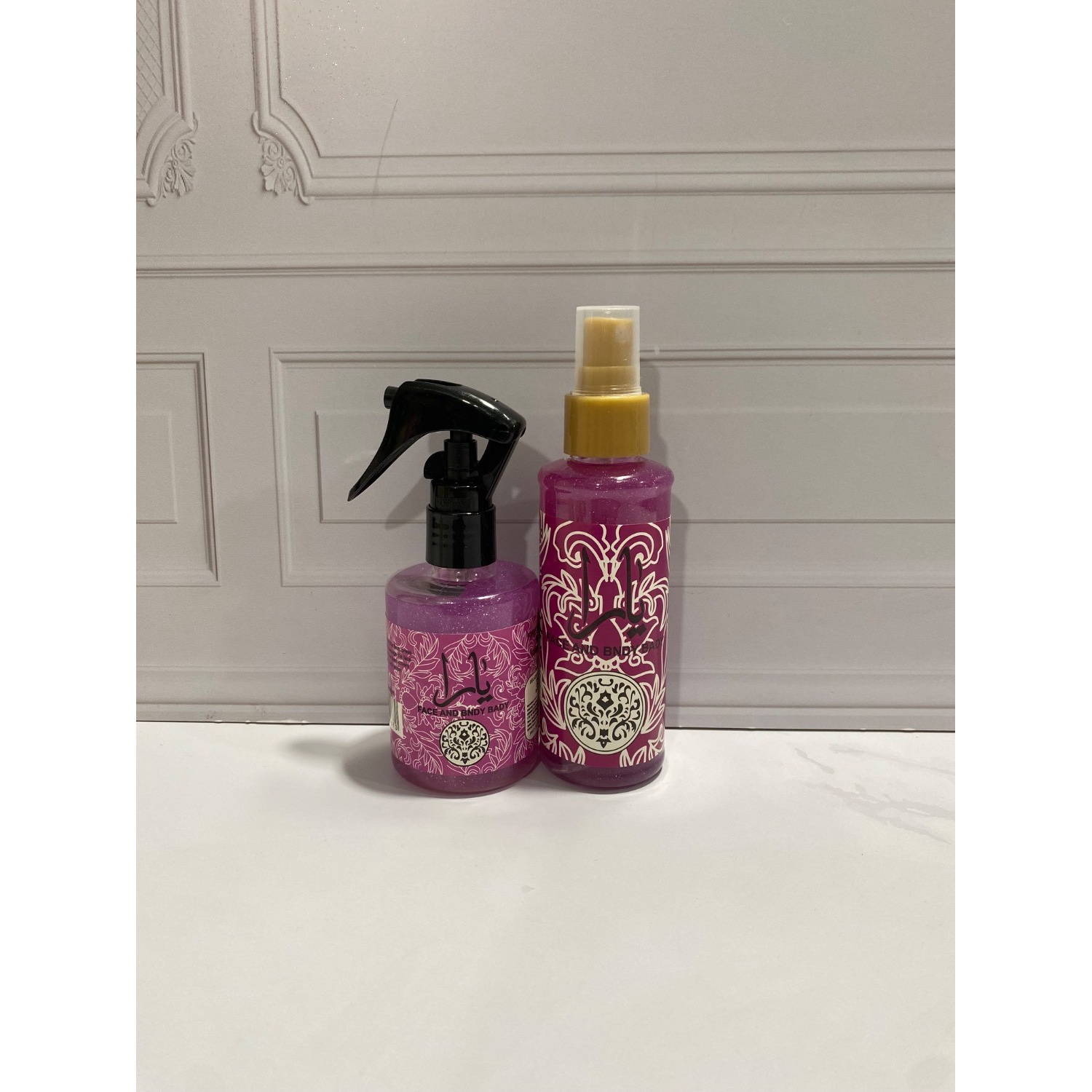 ست 2 عددی بادی اسپلش و عطر مو یارا بنفش