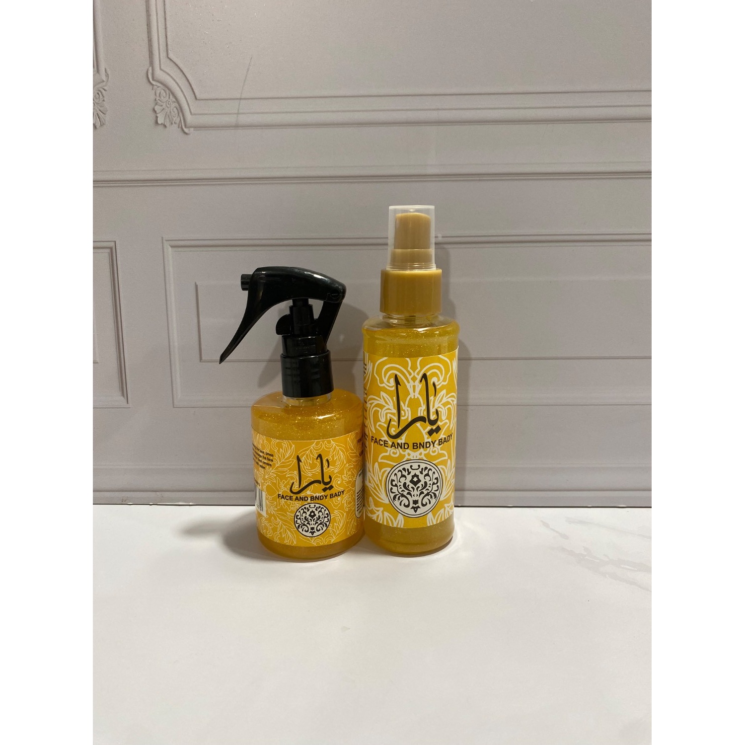 ست 2 عددی بادی اسپلش و عطر مو یارا زرد