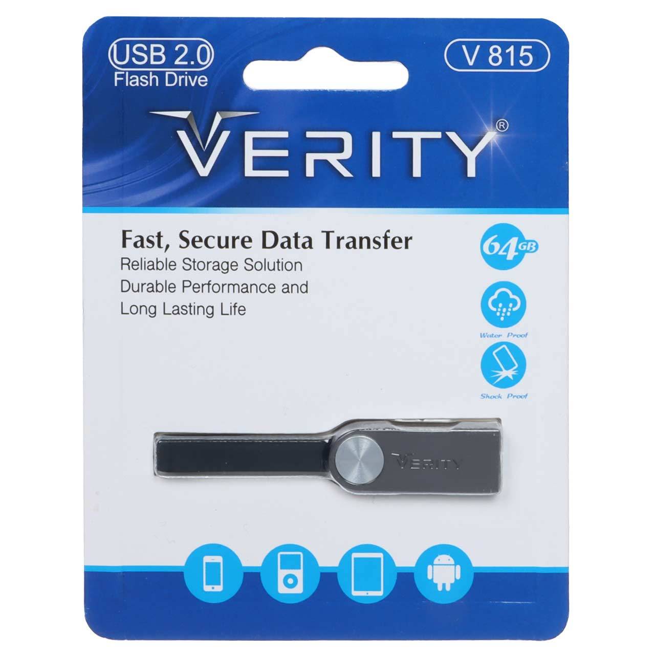 Verity V815 USB2 0 Flash Memory 64GB