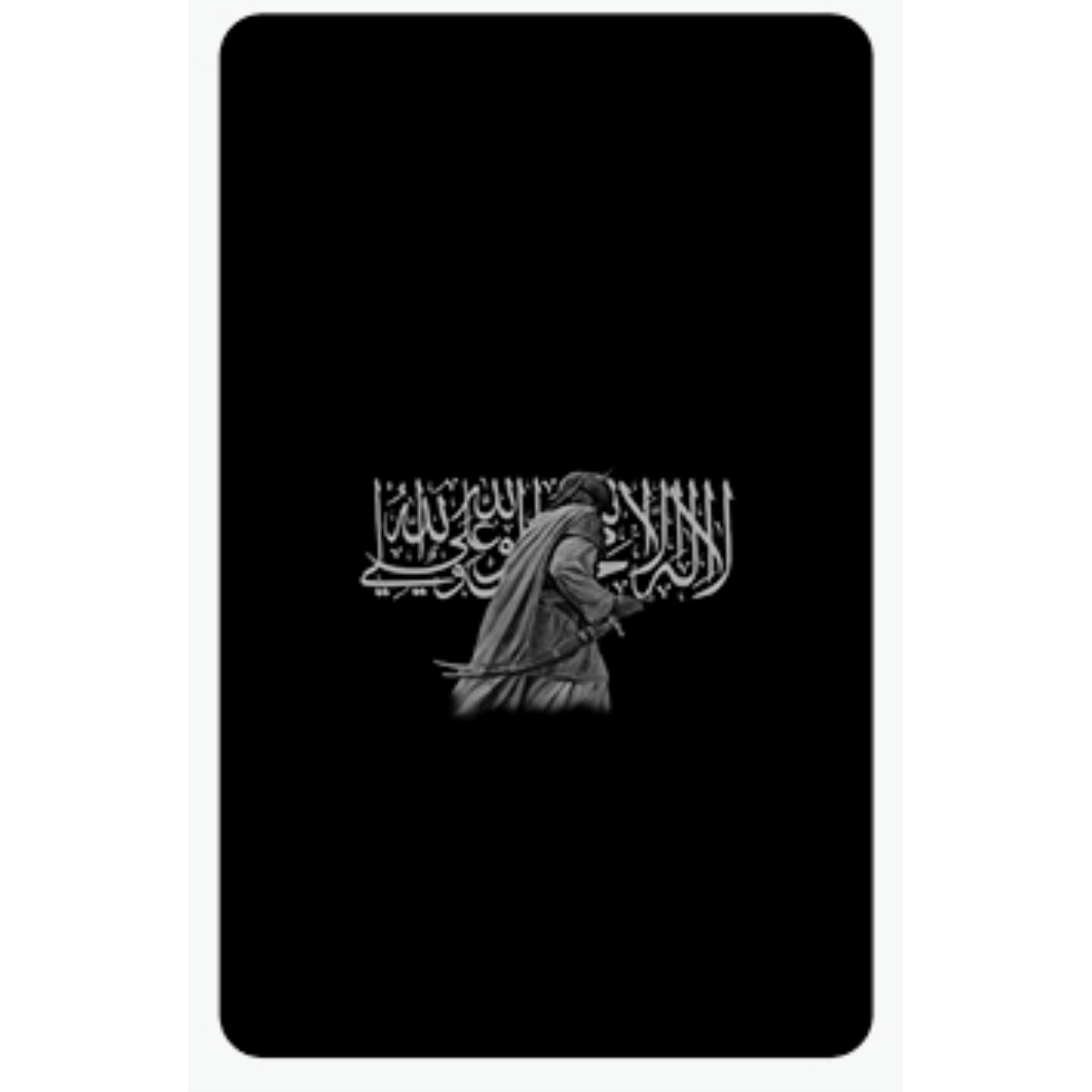 کارت استیکر مذهبی (مشکی)