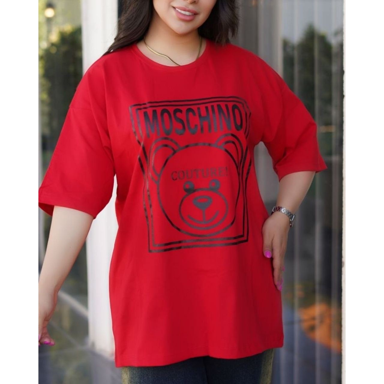 لانگ خرسی moschino تک