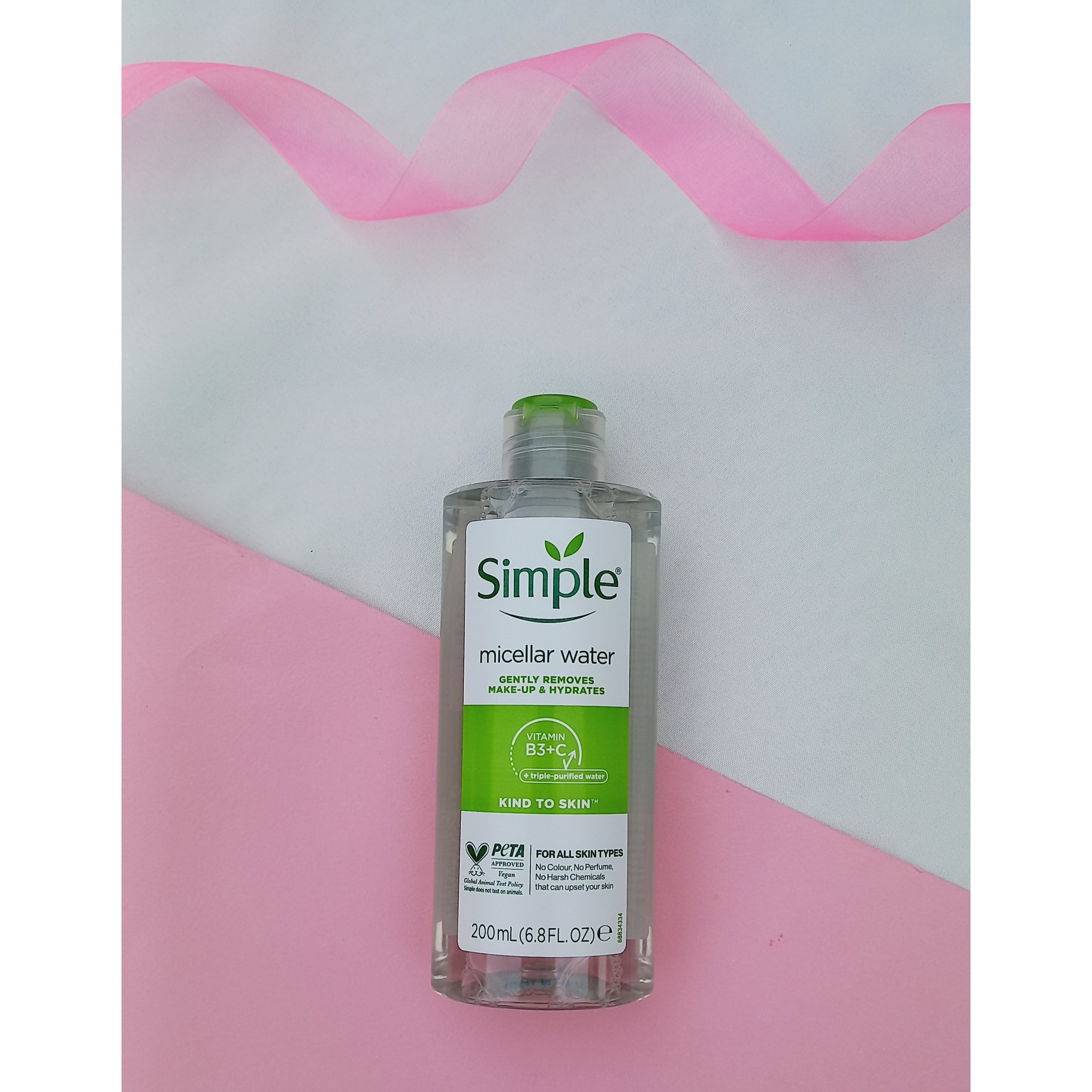 میسلارواتر انواع پوست سیمپل(200 میل) اورجینال simple