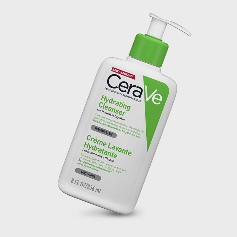 ژل شستشو و آبرسان قوی سراوی (Cerave Hydrating Cleanser) 236ml اورجینال