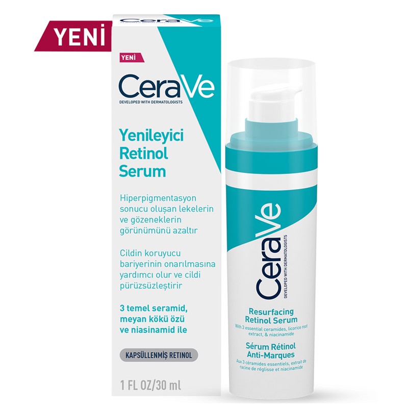 سرم رتینول سراوی حاوی سراماید و نیاسینامید CeraVe(های کپی)
